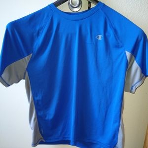 Champion Vapor Blue Performance Tee 2XL